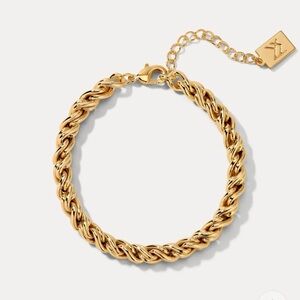 Miranda Frye Adriana Gold Twist Bracelet